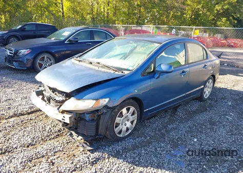 2010 Honda Civic Lx from USA, damaged, VIN 2HGFA1F50AH308316